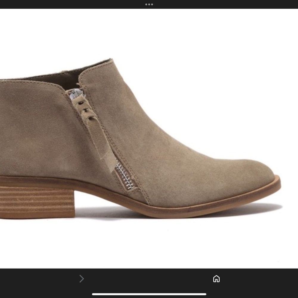Dolce Vita Taupe Ankle Booties
